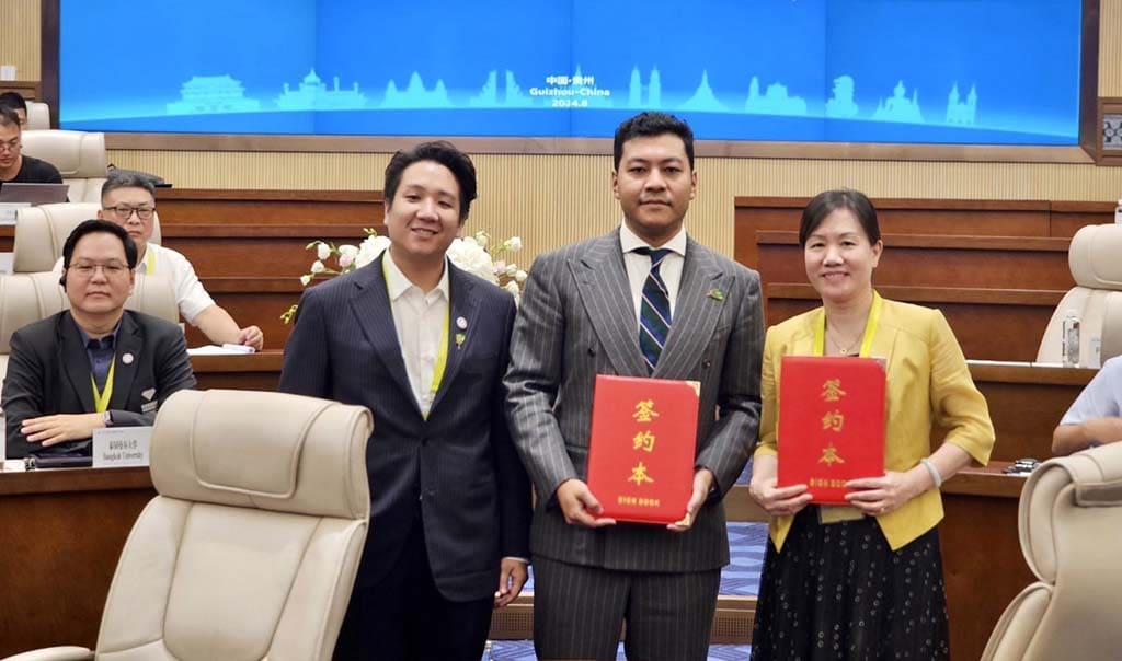 泰国瑞嘉普大学与江西师范高等专科学校、江西旅游商贸职业学院签署合作备忘录