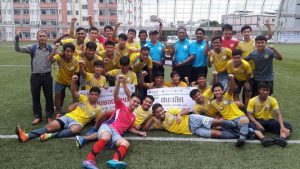 泰国瑞嘉普大学足球队荣获2017年泰国高校足球锦标赛冠军